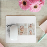 Alfombrilla De Ratón Fotografía en Collage y mejor regalo de belleza pa<br><div class="desc">"Collage Photo & Best Grandma Ever" es un regalo hermoso y atento que a cualquier abuela le encantaría recibir. Este regalo único combina un collage de fotos personalizado con el reconfortante mensaje "La mejor abuela de la historia" para crear un keepsake significativo y personalizado. El collage de fotos se puede...</div>