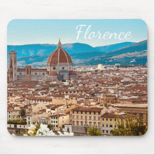 Alfombrilla De Ratón Fotografía personalizada de Florencia en Italia