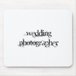Alfombrilla De Ratón Fotógrafo boda