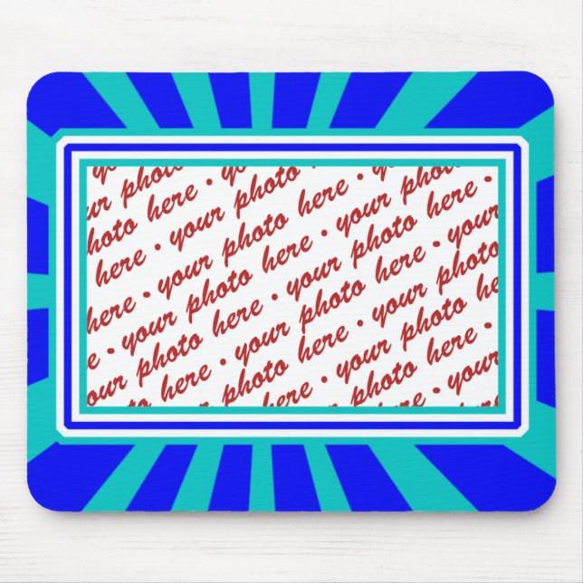 Alfombrilla De Ratón Fotograma retro de Groovy 1970 (Frente)