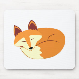 Alfombrilla De Ratón Fox el dormir