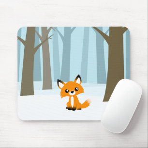 Alfombrilla De Ratón Fox en el Mousepad Forestal