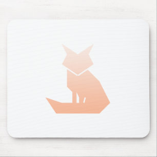 Alfombrilla De Ratón Fox minimalista Mousepad de la pendiente del