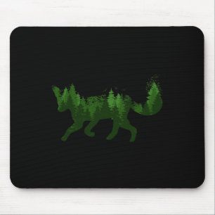 Alfombrilla De Ratón Fox Nature Forest Camping Senderismo Hunter Gi al