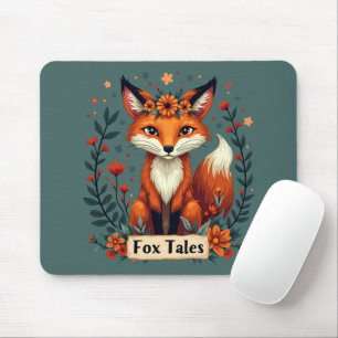 Alfombrilla De Ratón Fox Tales Boho Woodland Animal