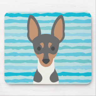 Alfombrilla De Ratón Fox terrier liso Mousepad