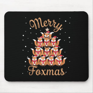 Alfombrilla De Ratón Fox Xmas Tree Fox Christmas Tree Tank Top