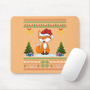 Alfombrilla De Ratón Foxes Animal Lover Xmas Regalo Navidades de Fox fe