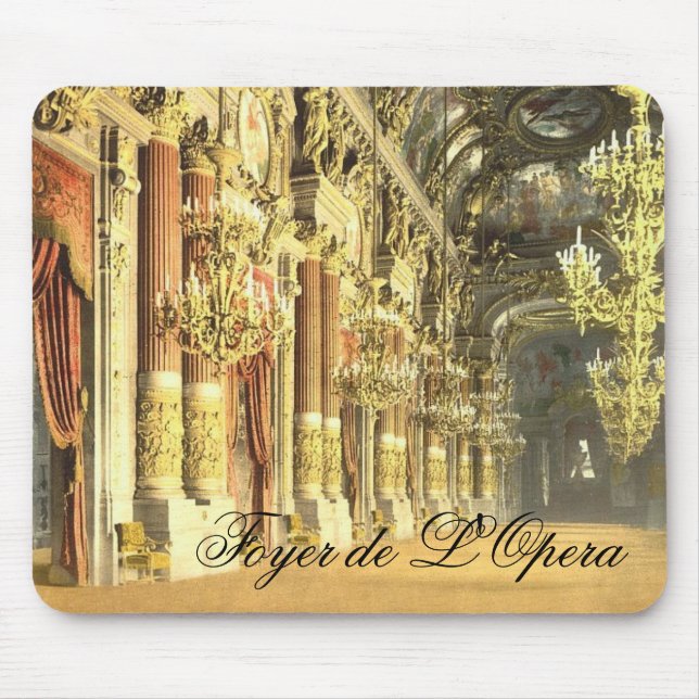 Alfombrilla De Ratón Foyer de L'Opera Mousepad (Frente)