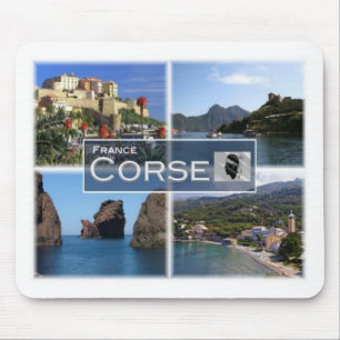 Alfombrilla De Ratón FR Francia - Córcega - Córcega. Calvi - Osani -