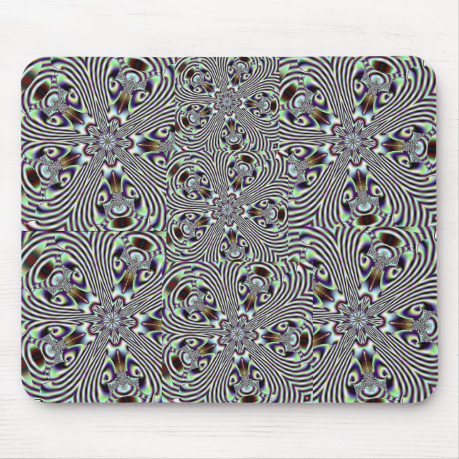 Alfombrilla De Ratón Fractal 3, Mousepad (Frente)