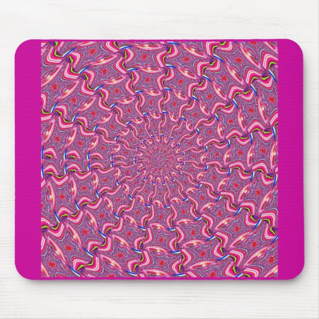 Alfombrilla De Ratón Fractal 61 Mousepad (Frente)