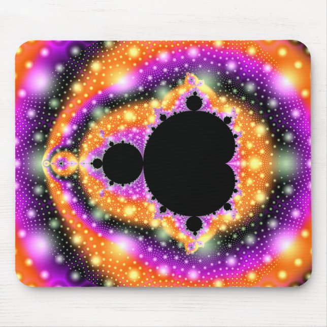 Alfombrilla De Ratón Fractal cósmico Mousepad de la fruta (Frente)