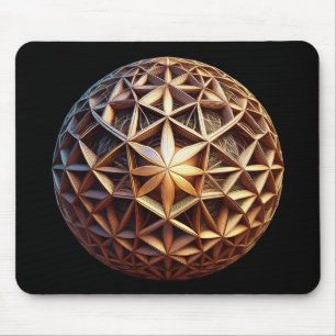 Alfombrilla De Ratón Fractal del Gasket de Sierpinski 3D