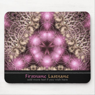 Alfombrilla De Ratón Fractal Laces Personalizado Mousepad