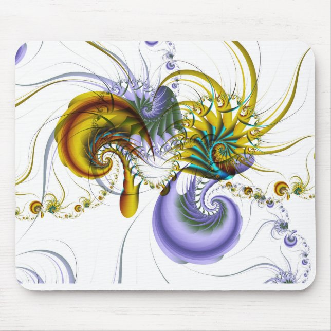 Alfombrilla De Ratón Fractal Mousepad (Frente)