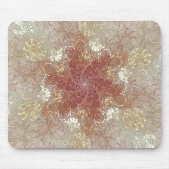 Alfombrilla De Ratón Fractal Mousepad de la flor del verano (Frente)