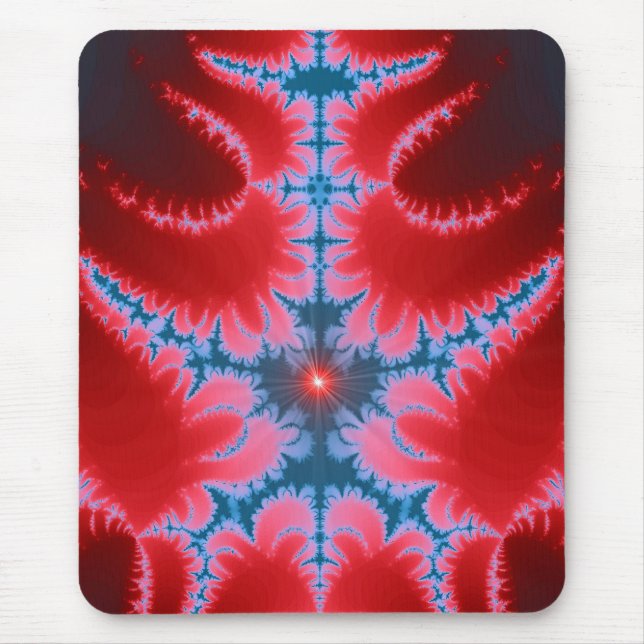 Alfombrilla De Ratón Fractal Mousepad de la llama del infierno (Frente)