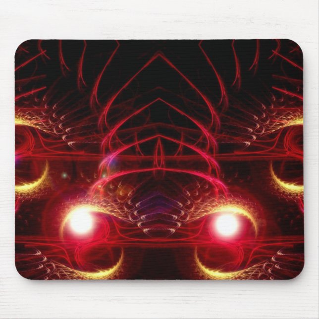 Alfombrilla De Ratón Fractal Mustang Mousepad (Frente)