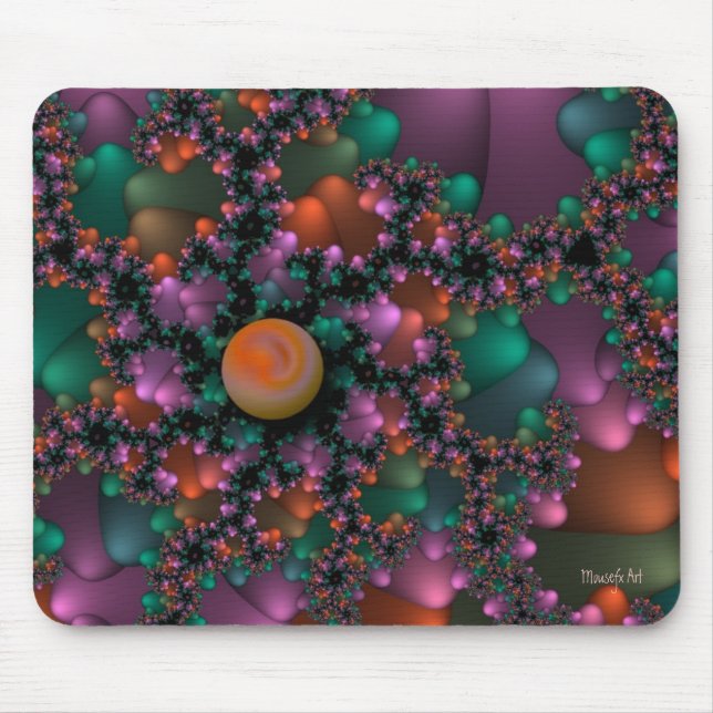 Alfombrilla De Ratón Fractals Mousepad (Marte) (Frente)