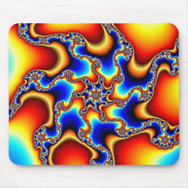 Alfombrilla De Ratón Frágil - fractal Mousepad (Frente)