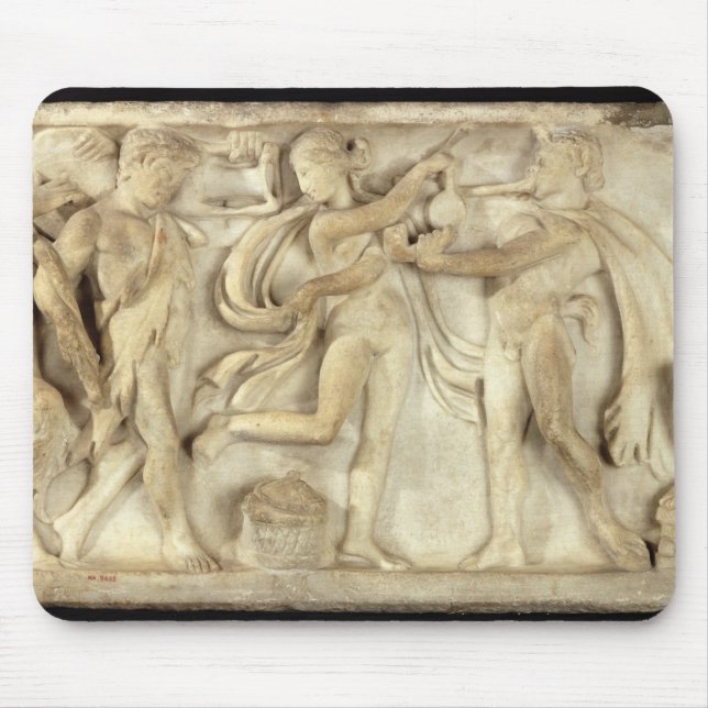 Alfombrilla De Ratón Fragmento de un sarcófago (Frente)