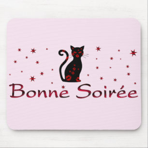 Alfombrilla De Ratón Francés: Bonne Soiree