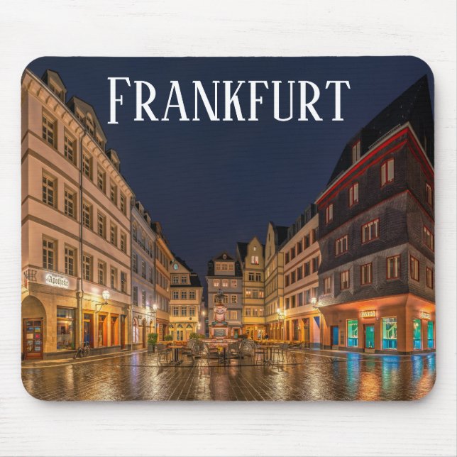 Alfombrilla De Ratón Fráncfort Alemania (Frente)
