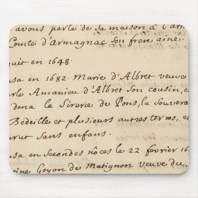 Alfombrilla De Ratón Francia 24 (Frente)