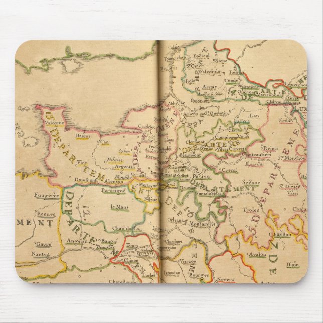 Alfombrilla De Ratón Francia 33 (Frente)