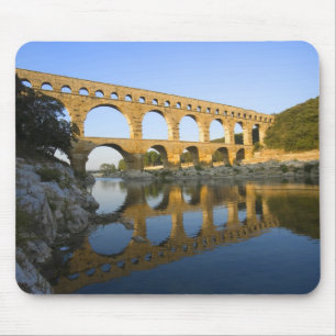 Alfombrilla De Ratón Francia, Aviñón. El acueducto romano Pont du Gard