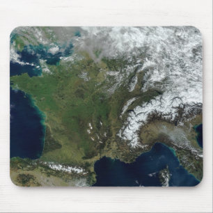 Alfombrilla De Ratón Francia del espacio