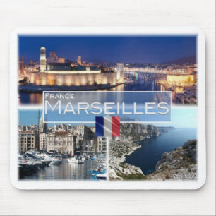 Alfombrilla De Ratón Francia - Marsella - Puerto antiguo - Bahía de Mor