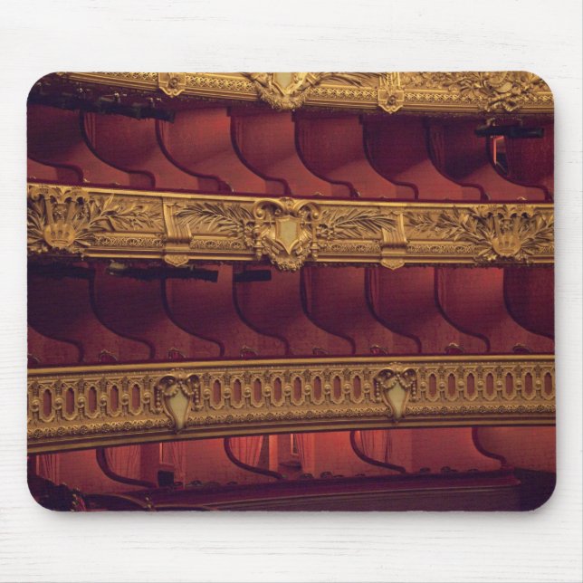 Alfombrilla De Ratón Francia, París. Vistas parciales a los asientos en (Frente)