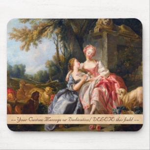 Alfombrilla De Ratón Francois Boucher el arte rococó de las señoras d