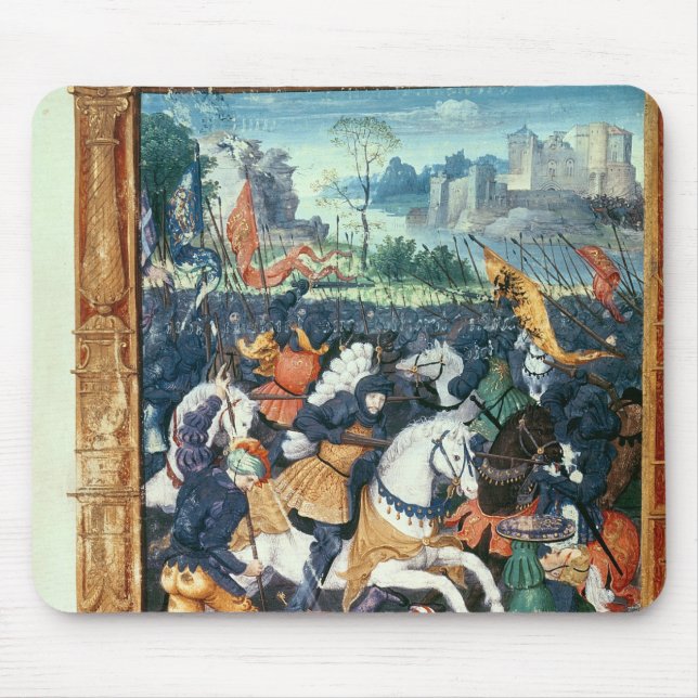 Alfombrilla De Ratón Francois I en la batalla de Marignano (Frente)