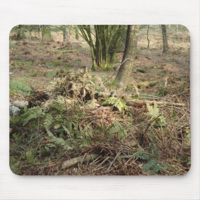 Alfombrilla De Ratón francotirador del ghillie (Frente)
