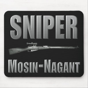 Alfombrilla De Ratón Francotirador Mosin-Nagant Mousepad