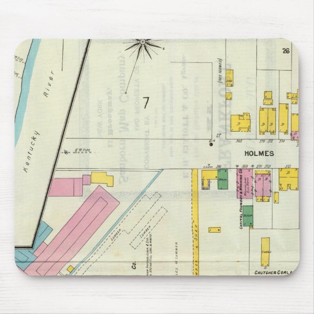 Alfombrilla De Ratón Frankfort, Kentucky 4 (Frente)