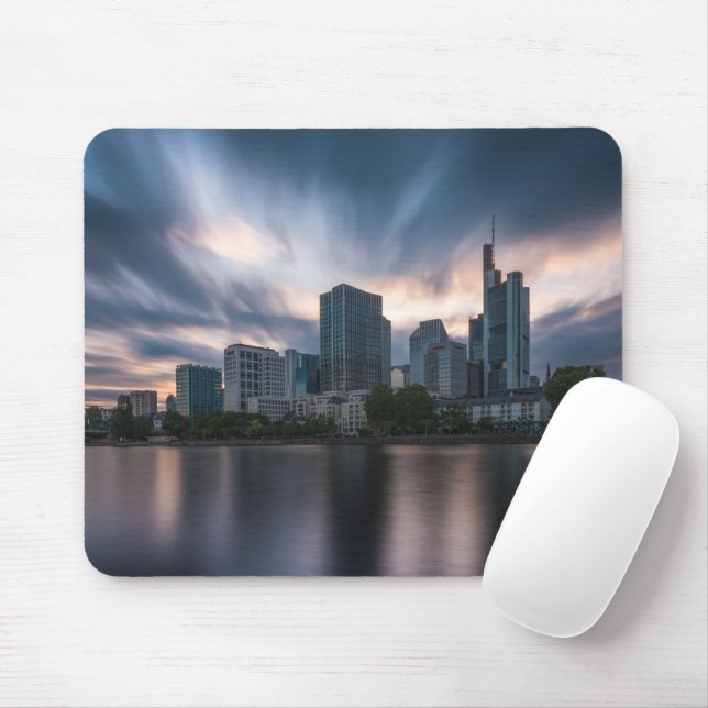 Alfombrilla De Ratón Frankfurt am Main Alemania Mouse Pad (Con ratón)