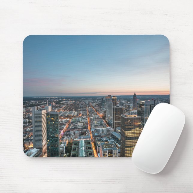 Alfombrilla De Ratón Frankfurt am Main Alemania Mouse Pad (Con ratón)