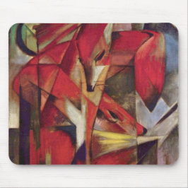 Alfombrilla De Ratón Franz Marc - zorros