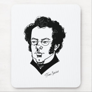 Alfombrilla De Ratón Franz Schubert