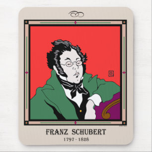 Alfombrilla De Ratón Franz Schubert Mousepad