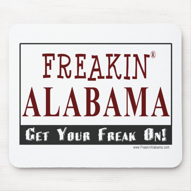 Alfombrilla De Ratón FreakinAlabama.com - cojín de ratón (Frente)