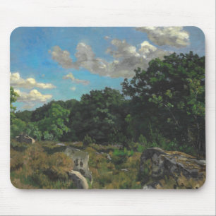 Alfombrilla De Ratón Frederic Bazille - Paisaje en Chailly