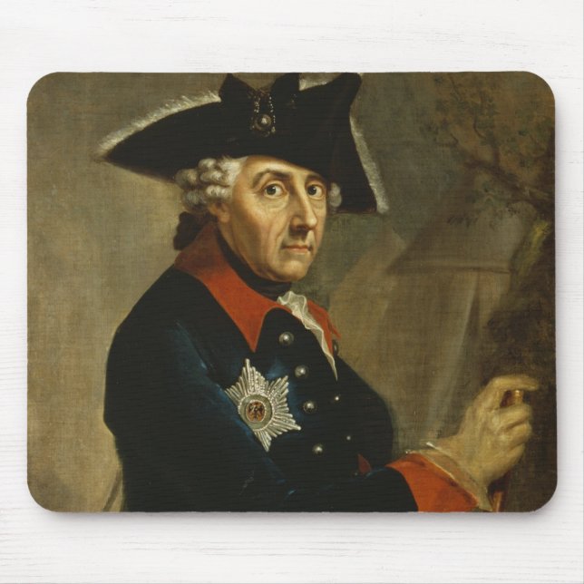 Alfombrilla De Ratón Frederick II el grande de Prusia, 1764 (Frente)