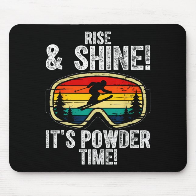 Alfombrilla De Ratón Freeskiing ski goggles freestyle-skiing (Frente)