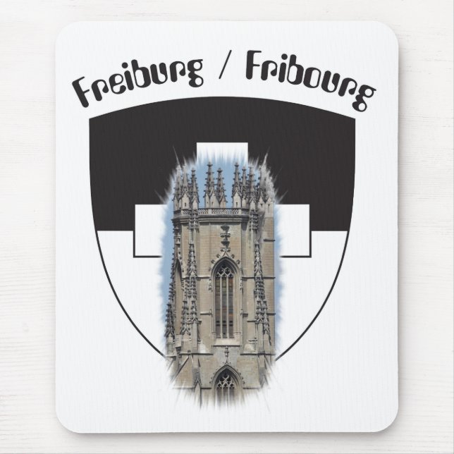 Alfombrilla De Ratón Freiburg/Fribourg Mauspad (Frente)