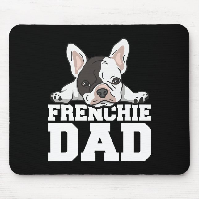 Alfombrilla De Ratón Frenchie Dad Cita Para Tu Padre Francés (Frente)